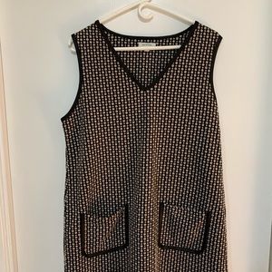 Max Studio Shift Dress With Pockets Large